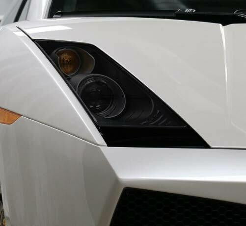 Lamborghini Gallardo Smoked TINT Headlight Blackout Lens Pre Cut Decal Overlay