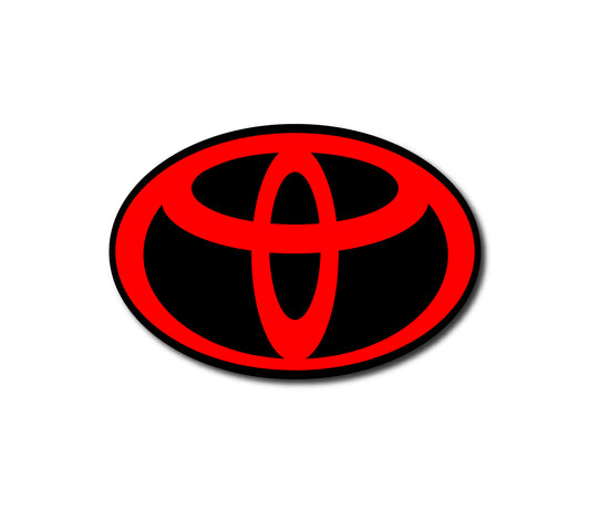 Toyota Supra Emblem Overlay Badge Vinyl Decal Wrap Sticker Precut Custom COLOR